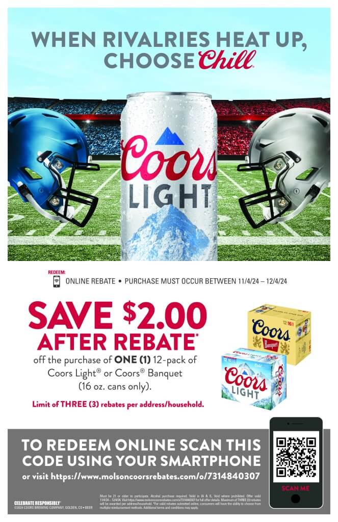 2024-Rebate_Coors_12pk 16oz Cans_Save $2_11.11.24-12.4.24